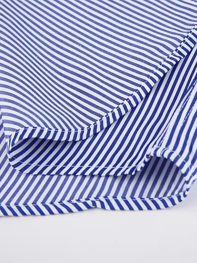 Chemise intelligente avec col mao