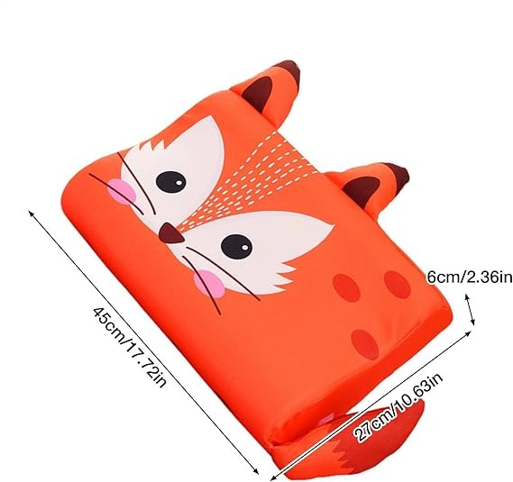 Almohada ergonómica infantil de espuma viscoelástica - soporte óptimo para el cuello y un sueño reparador