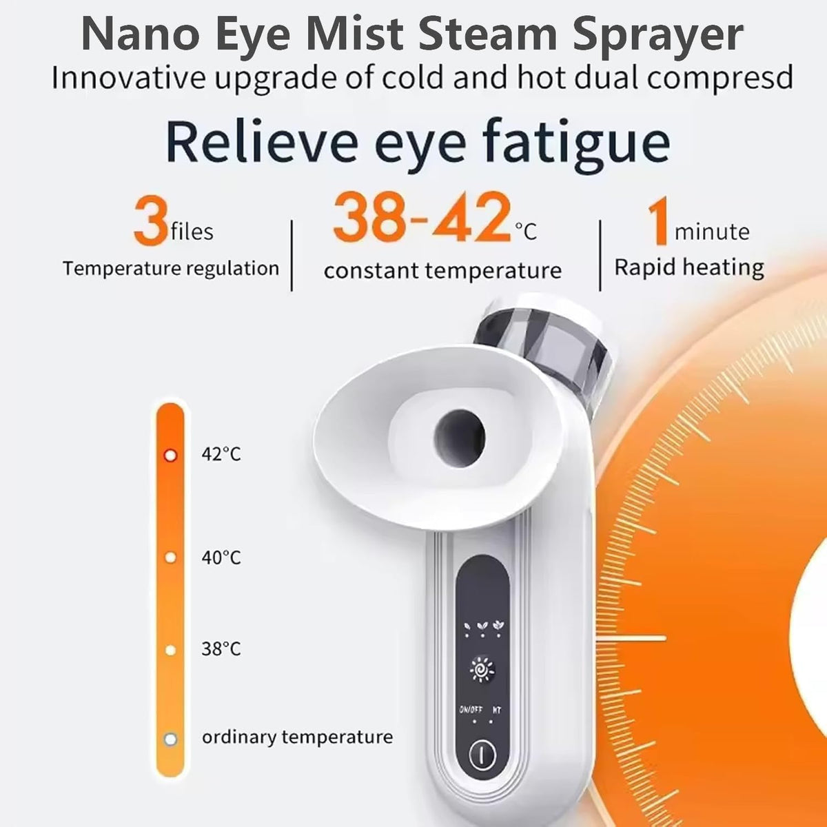 Eye Mist Sprayer – Soothes and Refreshes Tired Eyes
