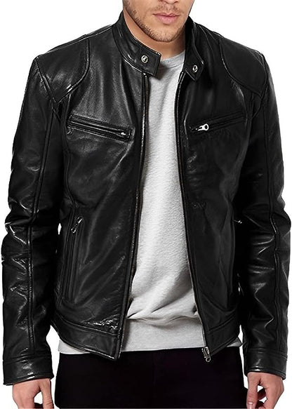 Leather Jacket for Men - Davide