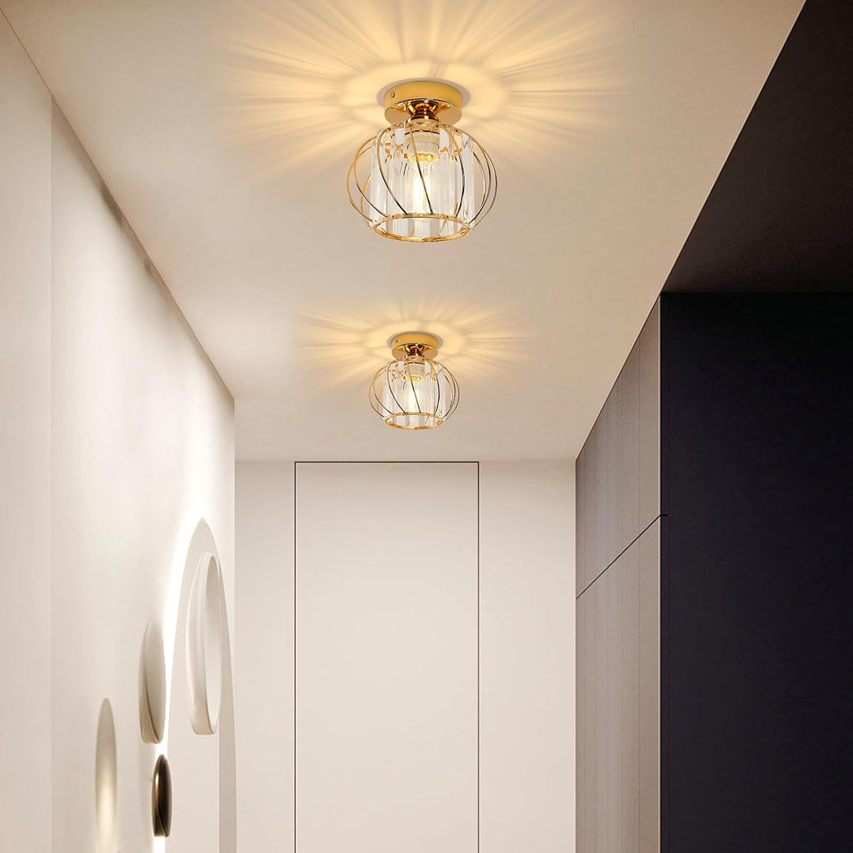 Retro Modern Pendant Light in Iron