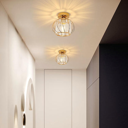 Retro Modern Pendant Light in Iron