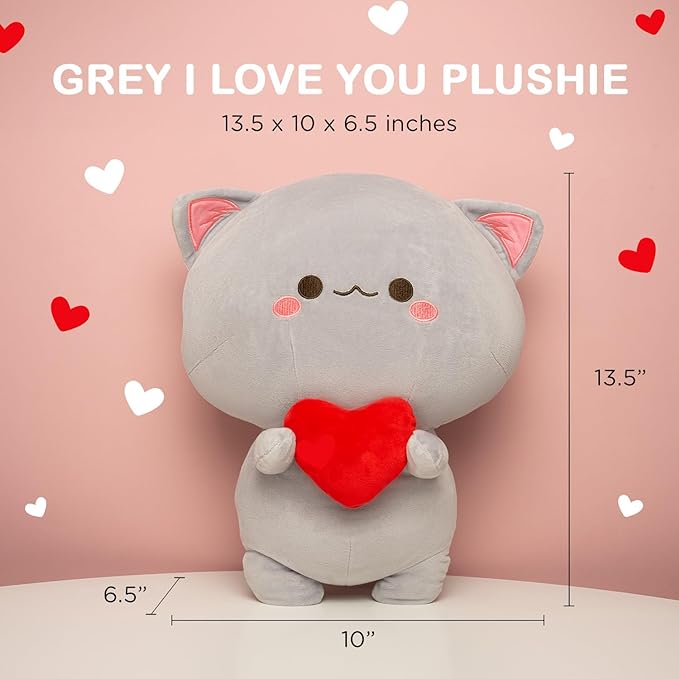 Soft Grey Cat - The Perfect Cuddle for Everyone