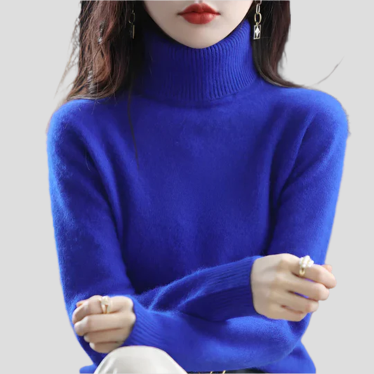 Cuello alto para mujer: cálido y elegante para el invierno