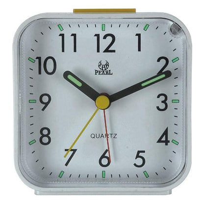 Silent Alarm Clock with Illuminated Dial and Snooze Function for a Peaceful Awakening