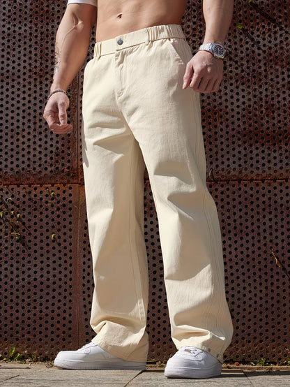 Pantalon avec taille élastique