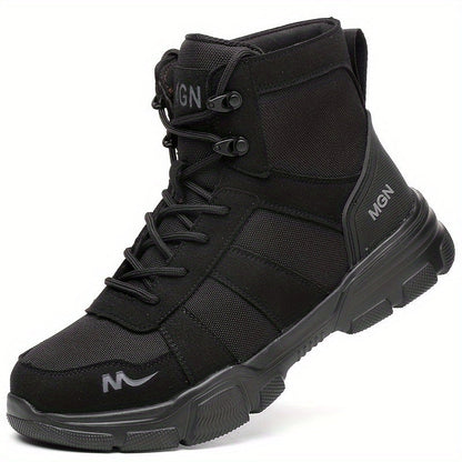Men's Safety Shoes with Steel Toe – Puncture Resistant and Slip Resistant