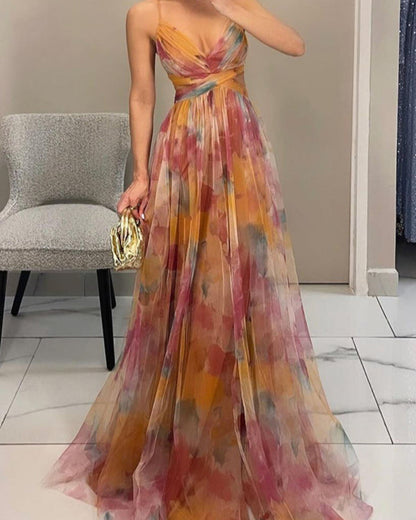 Sexy Hollow-Out Maxi Dress for Women