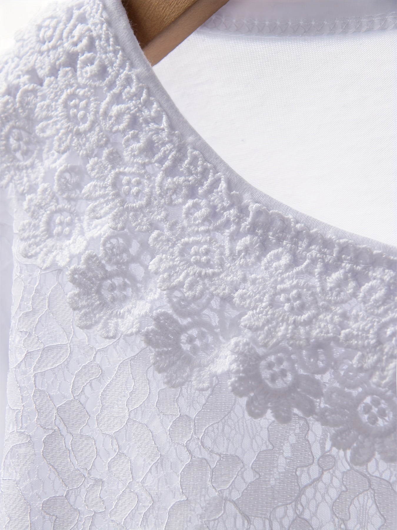 Girls' Cardigan with Lace Detail - Choi