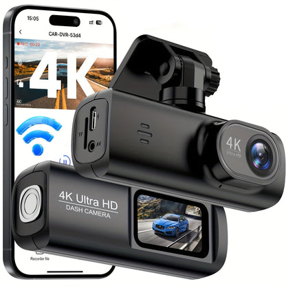 Dashcam 4K Ultra – Seguridad inteligente e imagen nítida en cada viaje