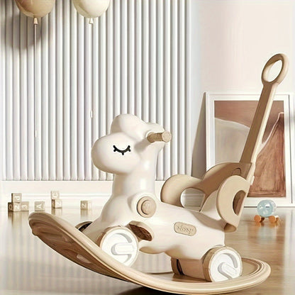 2-in-1 Baby Rocking Horse and Balance Bike - Safe and Fun Toy