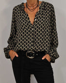 Camicia da donna con scollo a V - Zara