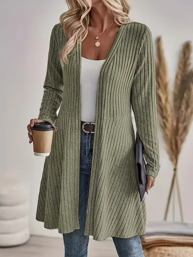 Cardigan à col en V