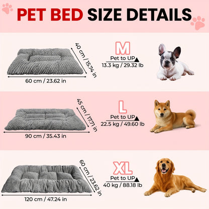 Comodo cuscino per cani con imbottitura morbida e superficie imbottita per dormire