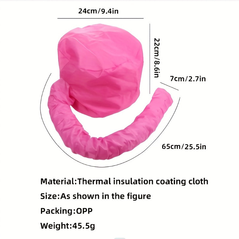 Bonnet chauffant pour coiffure – pratique et confortable pour toutes les boucles