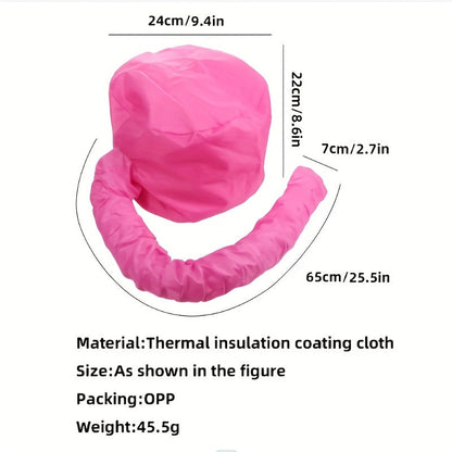 Bonnet chauffant pour coiffure – pratique et confortable pour toutes les boucles