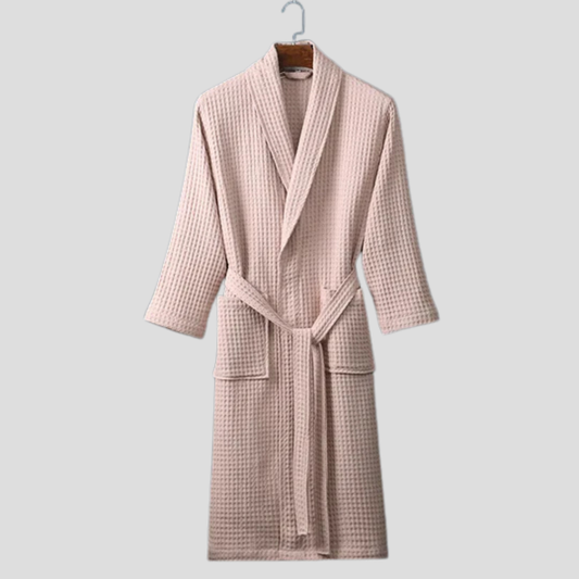 Robe de banho de algodão unissexo