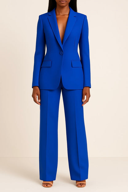 Completo elegante da donna con blazer lungo – Elegante e professionale