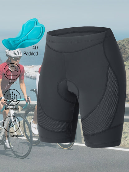 Bequeme Fahrradhose für Damen mit ergonomischem Sitzpolster und Stretch-Passform