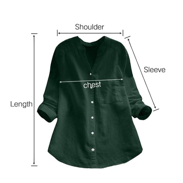Ladies Linen Blouse - Marcela