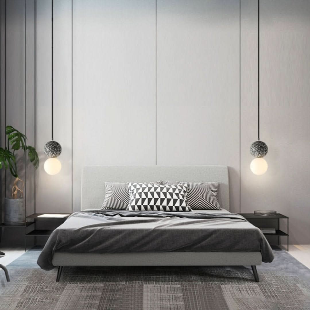 Valentina moderne kuleformet LED-pendellampe
