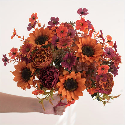 Composition florale d’automne – Colorée et chaleureuse pour tous les espaces