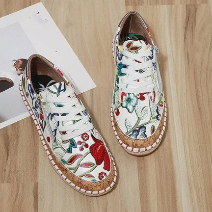 Quilla – Floral Ladies Sneakers
