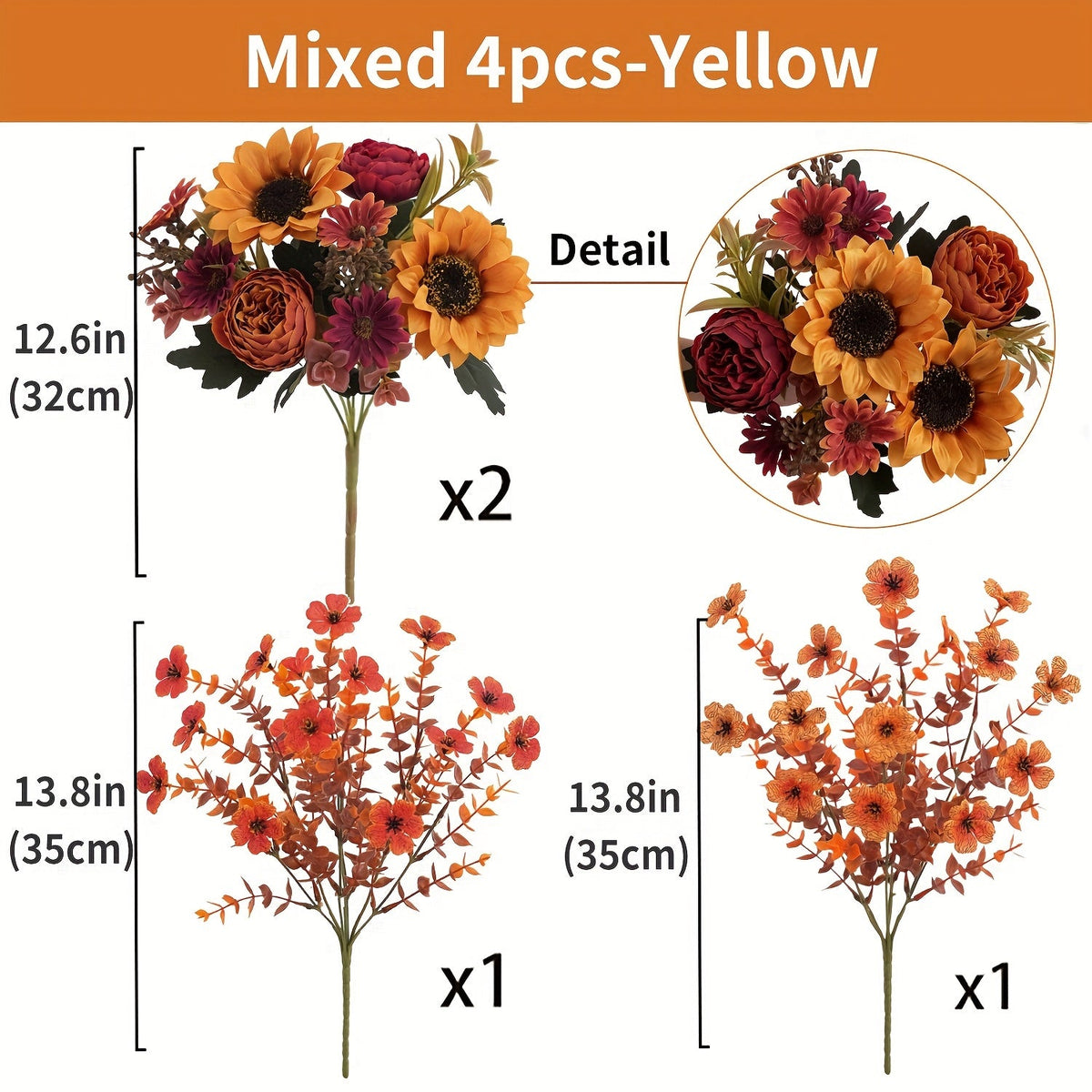 Composition florale d’automne – Colorée et chaleureuse pour tous les espaces