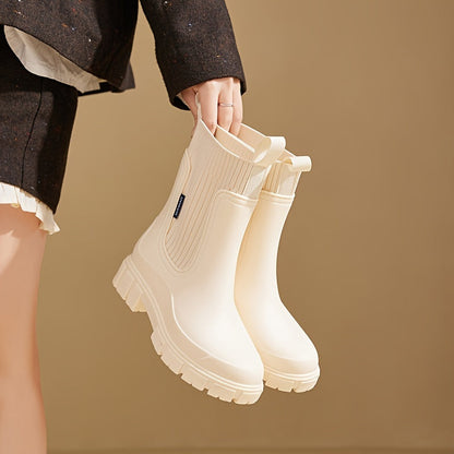 Urban Storm Ladies' Rain Boots - Stylish and Waterproof for Any Weather