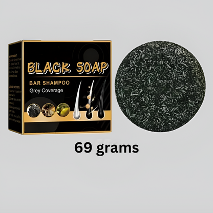 Natural Solid Shampoo Bar 69g – Brightening for White Hair