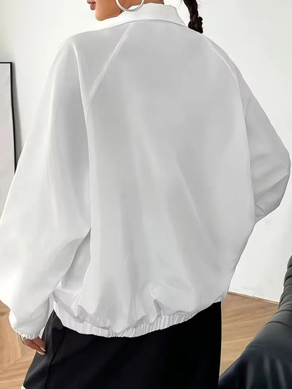 Veste de survêtement avec design contrasté