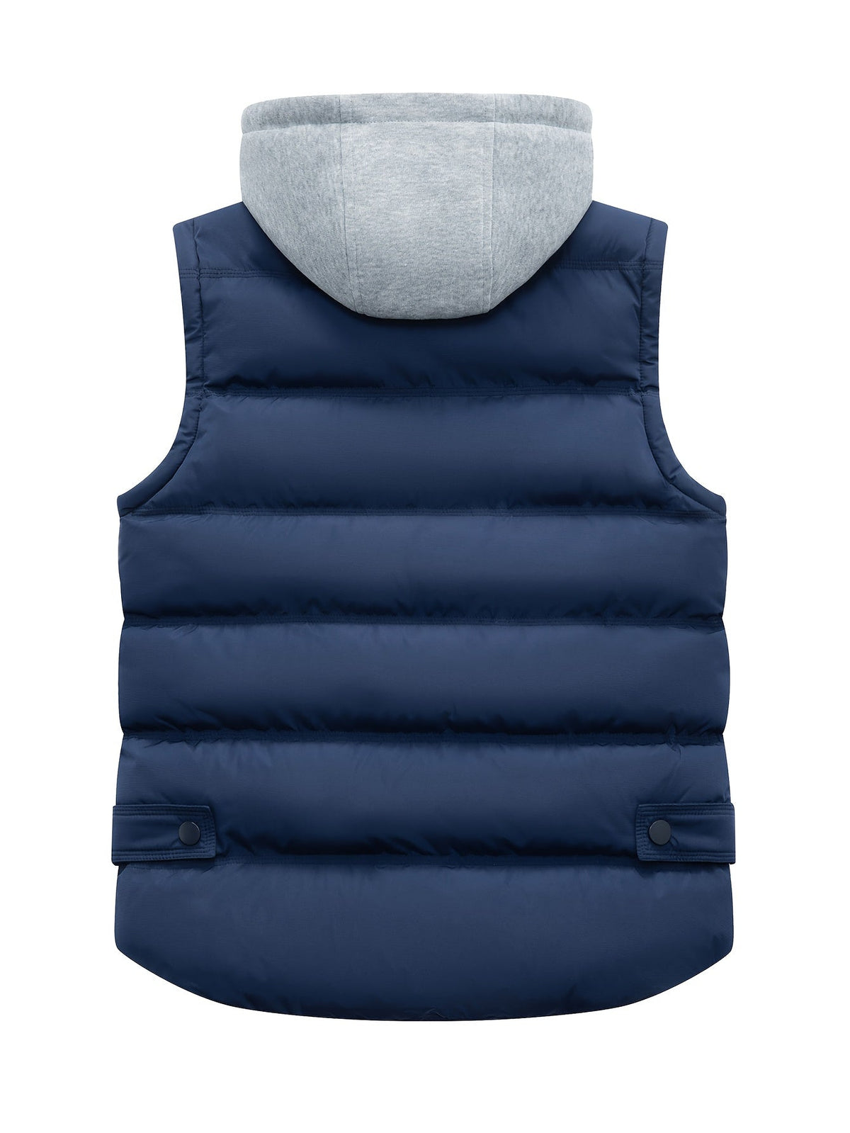 Gesteppte Damenweste mit Kapuze – Stilvolle und warme ärmellose Winterjacke
