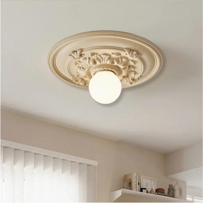 Vintage-Deckenleuchte in Skulpturform mit LED