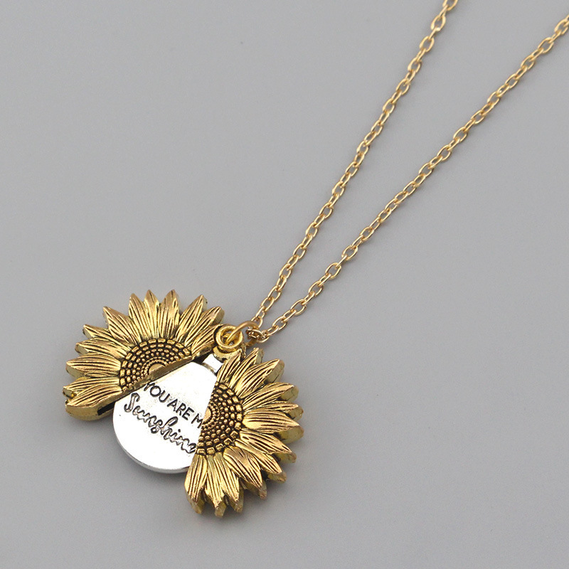 Sunflower Necklace - Elegant and Stylish