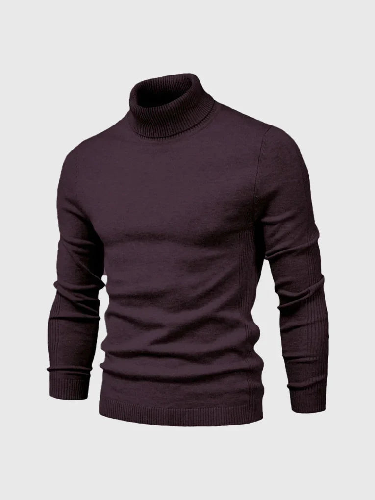 Men's Roll Neck Jumper – Warm and Stylish for Cold Days