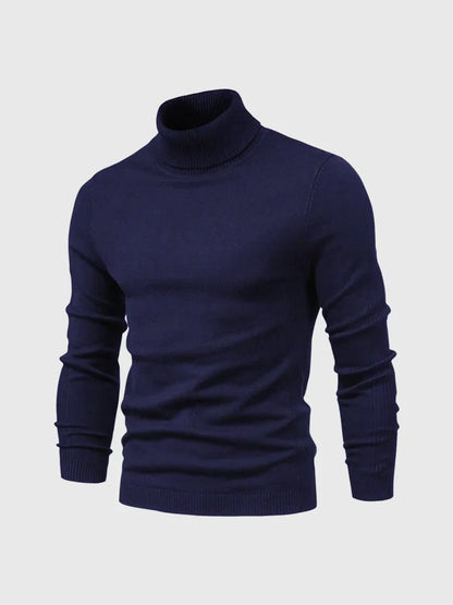Men's Roll Neck Jumper – Warm and Stylish for Cold Days