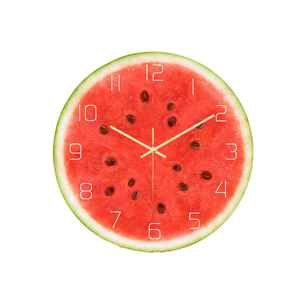 Orologio da parete Fruit Fiesta - Decorazione allegra per il tuo spazio