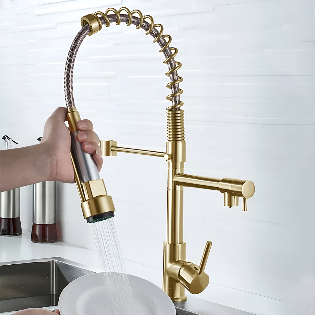 Kitchen Tap with 360° Swivel Function