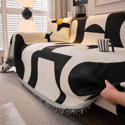 Modern Geometric Sofa Cover