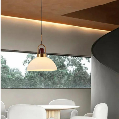 Luxe Pendant Light with Brushed Gold Finish