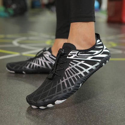 Uniseks waterschoenen met antislipzool en sneldrogend mesh