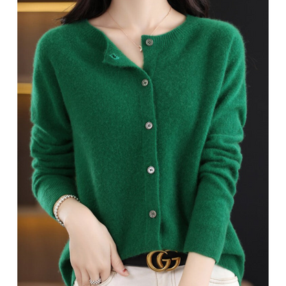 Merino Wool Cashmere Jumper - Marbel