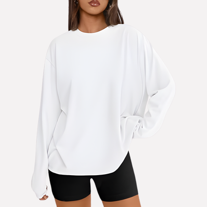 Women's Oversized Long Sleeve Shirt