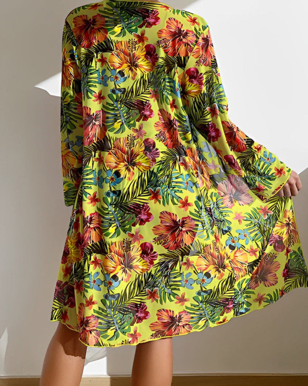 Tamara – Conjunto de bikini estampado tropical para mujer