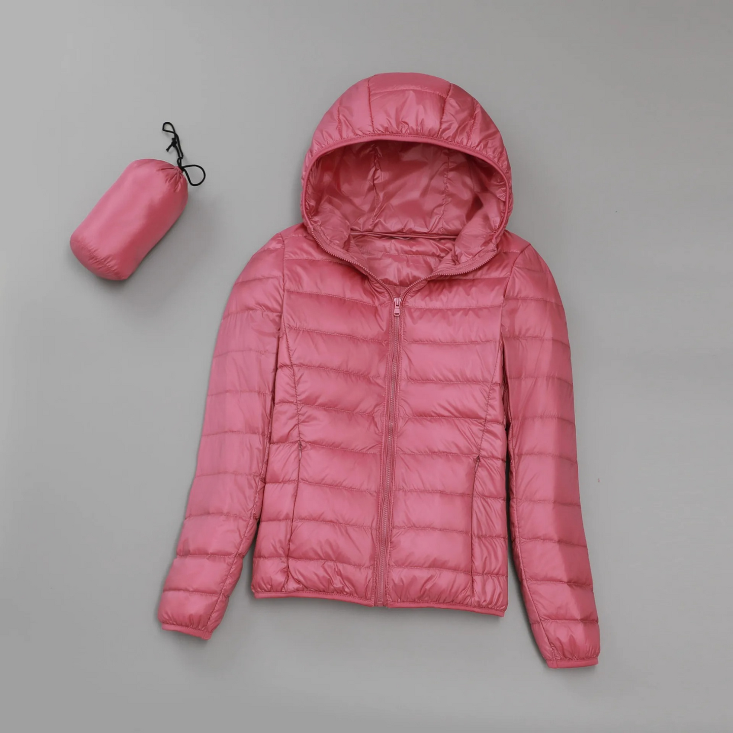 Klyah - Cosy Quilted Winter Jacket with Hood