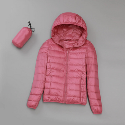 Klyah - Cosy Quilted Winter Jacket with Hood