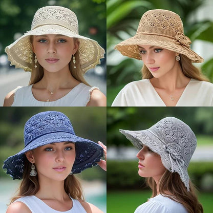 Odessa - Elegant Sun Hat with Wide Brim
