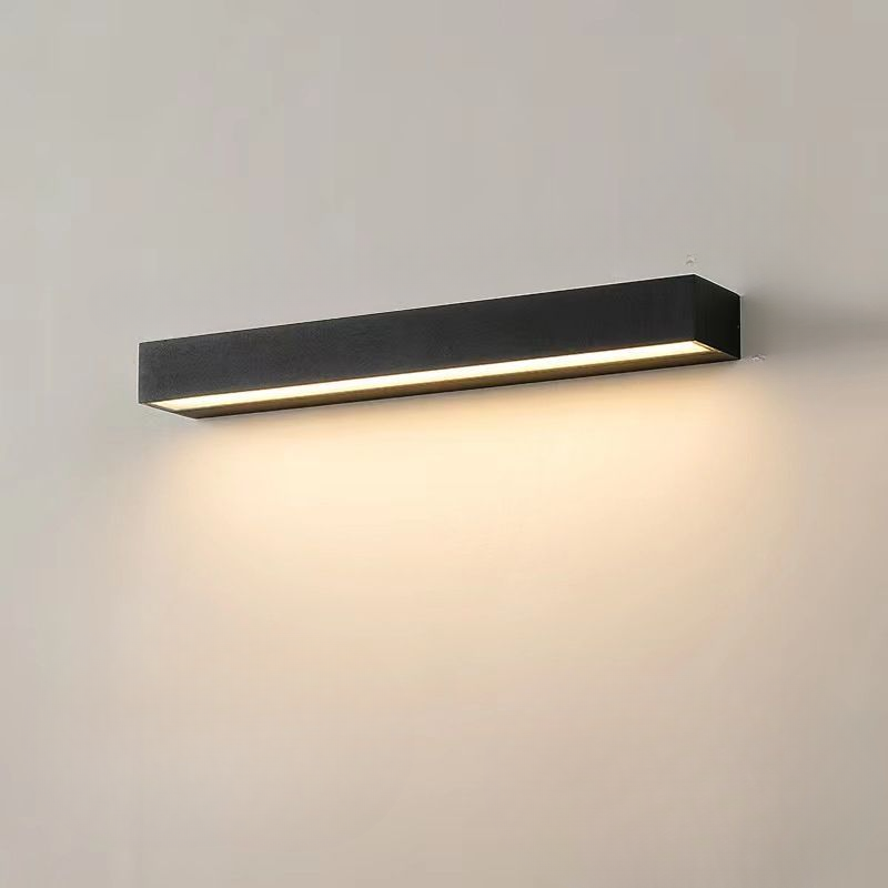 Aplique de pared LED blanco minimalista