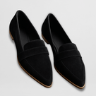 Mocassins orthopédiques pour femme à bout pointu et semelle souple