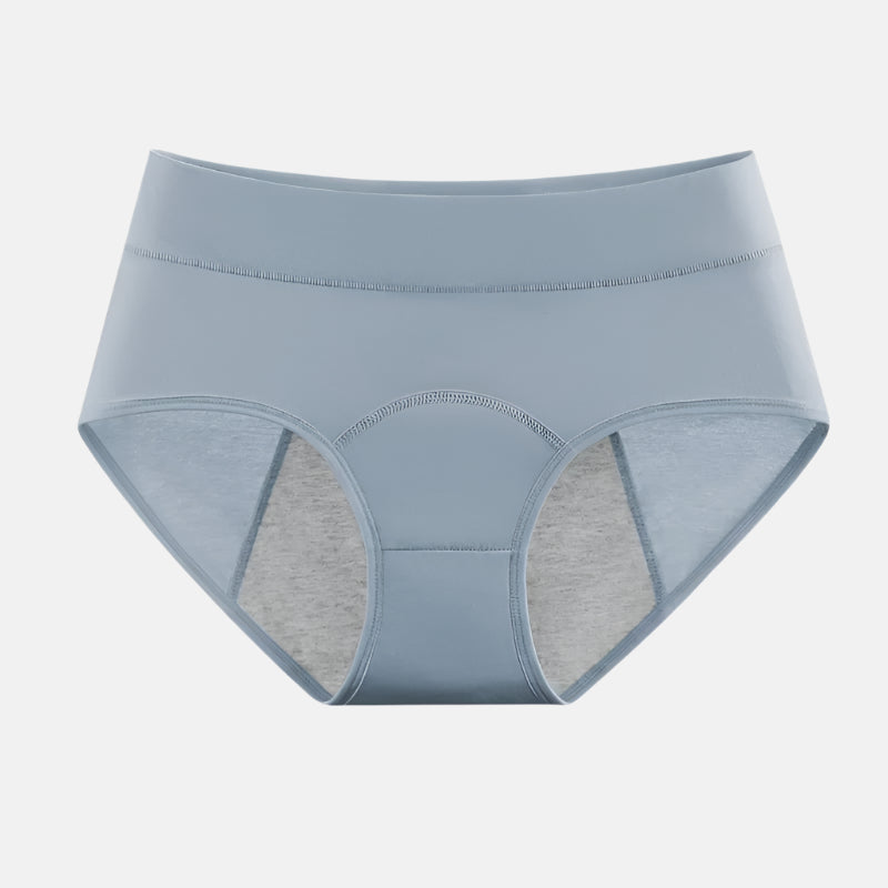 Leak-proof high-waisted menstrual underwear